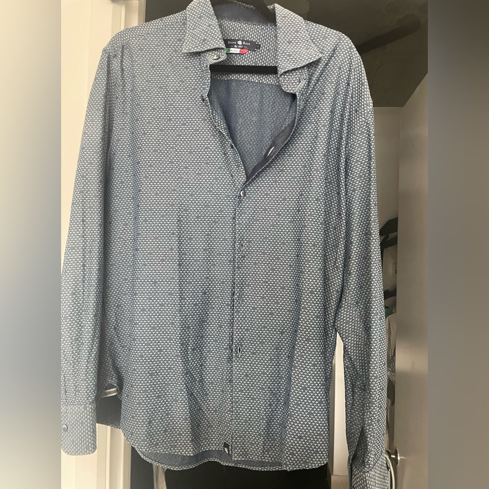 stone rose button down